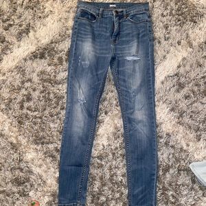 BGD distressed high-waist skinny jeans - size 27